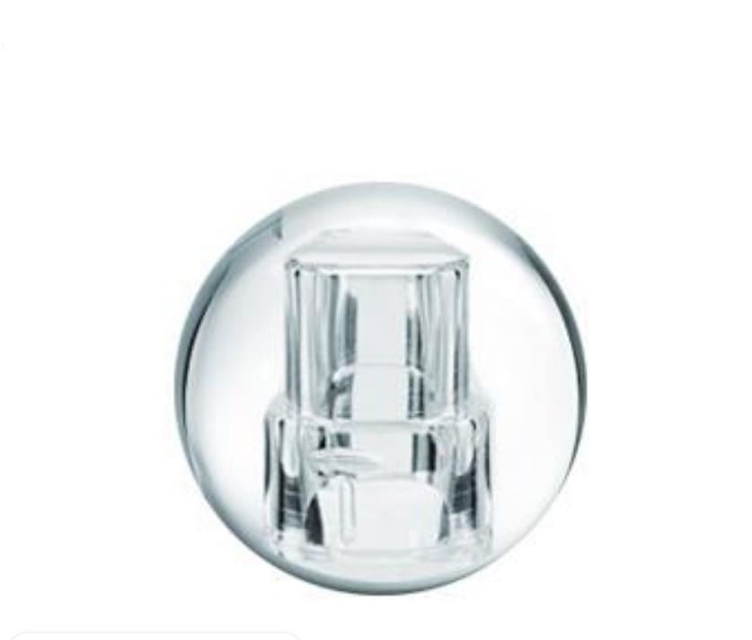 Coperchio a sfera per flacone di profumo, plastica Surlyn, trasparente